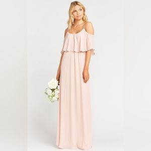 Show Me Your MuMu Caitlyn Maxi Ruffle Dress
